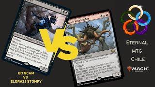 UB Scam Vs Eldrazi Stompy [Legacy Gameplay]