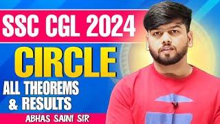 CIRCLE (वृत) ALL Theorems and Results in single Video !