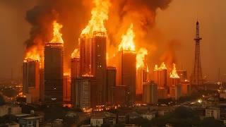 2 Min Ago: Israel Under Fire! Bases Hit, 220K Affected | BBC News