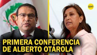 Perú: Premier Luis Alberto Otárola y ministros brindan conferencia de prensa | EN VIVO