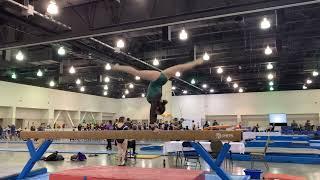 Haley Wade Beam Nationals Preliminary Competition 2022, Milwaukee WI