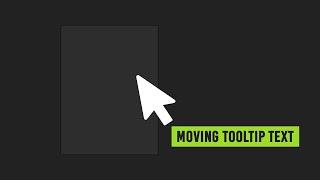 Moving Tooltip Text on Mousemove | Javascript