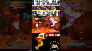 Mvc2: El Patasss - Sabretooth Flashy corner sequence with Bullets alpha assist #freemvc2