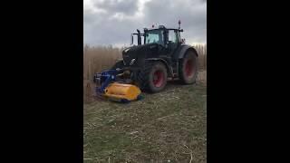 Fendt 828 and Bomford Turner