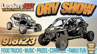 LeadersFEST 2023 ORV Show