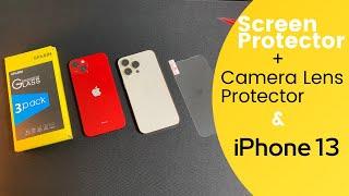 SPARIN Glass Screen Protector Installation iPhone 13 : How-To & Tips