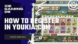 How To Register in Youkia.com