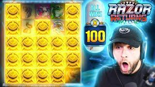 IS THIS A MAX WIN!?... RECORD WIN on the *NEW* RAZOR RETURNS slot!! (Bonus Buys)