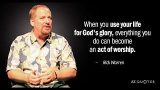 Rick Warren Quotes