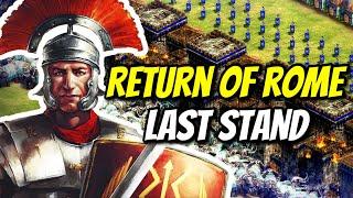 Can 10,000 War Elephants Destroy Return of Rome Last Stand? | AoE II: DE