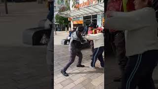 Crackhead fighting in sheffield