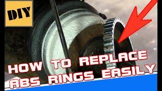  How to Replace ABS/Tone Ring Replacement for All Cars HOT TIP