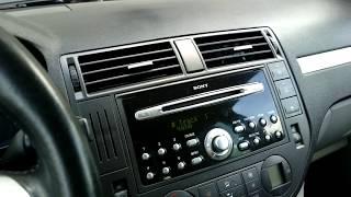 Ford Focus C-Max (2005) Sony CD 8 Speaker Audio System | Bass Test