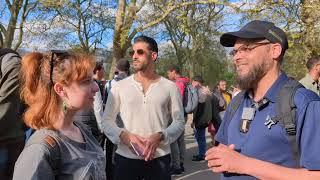 I am Curious! Hashim and Visitor Speakers Corner Sam Dawah