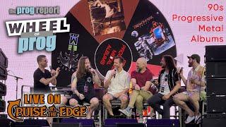 Wheel of Prog LIVE on Cruise to the Edge - 90s Prog Metal Albums with Haken and Caligula's Horse