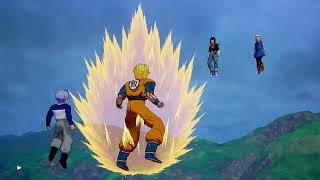 Gohan Trains Trunks & Holds Back The Androids - Dragon Ball Z Kakarot DLC Trunks The Warrior Of Hope