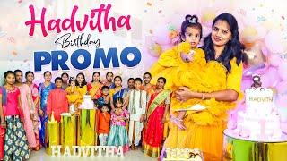 Hadvitha First Birthday Celebrations | Adi Reddy | Kavitha Naga Vlogs