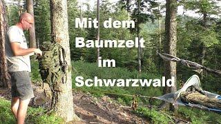 Baumzelt Tentsile Una im Schwarzwald