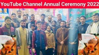 YouTube Channel Annual Ceremony 2022 | Noman Fida