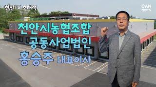 [천안TV초대석] 홍승주 천안시 농협조합 공동사업법인 대표이사