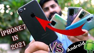 iphone 7 in 2021 VS Latest Smartphones Comparison & Camera Test | Worth it in 2021 ?