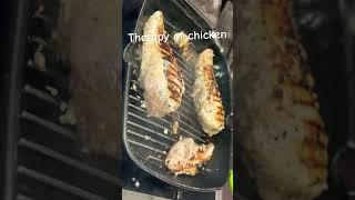 Therapy of chicken grilling #love #chicken #grilling #chef #smoke n