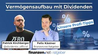 Dividendenportfolio aufbauen: Tipps von "Dividente" [Interview Patrick Kirchberger] | finanzen.net