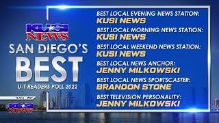 KUSI News dominates 2022 San Diego Union Tribune Reader's Poll