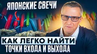 Как ЛЕГКО найти точки входа и выхода с помощью ЯПОНСКИХ свечей