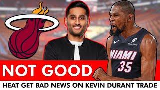 Miami Heat Get BAD NEWS On A Kevin Durant Trade | Heat Rumors