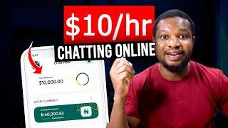 Earn $10 Every Hour Interacting With People Online | Chat and Get Paid Secret Website