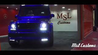 G Wagan in Candy blue by MSL customs