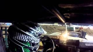 #460 Nick Deleon bump n run off road derby manistee county fair 8/26/15 gopro video