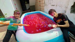 Swimming Pool Mein Balloons Dal Diye  Holi 2025 Vlog