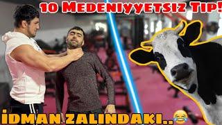 İDMAN ZALINDA 10 TƏRBİYƏSİZ TİP (PART 2)