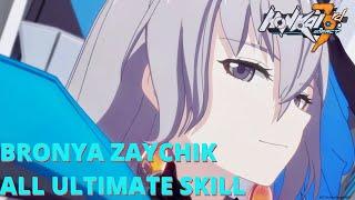 Bronya Zaychik All Ultimate Skill Comparison | Honkai Impact 3