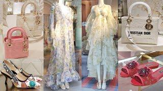 Shopping in Milan: DIOR, GUCCI, D&G, MAX MARA, CASADEI, ZIMMERMANN.. Luxury Shopping Vlog 2024.