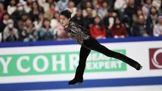 (4K HQ) Yuzuru Hanyu/Юдзуру Ханю - 6 minutes warmup + Origin + medal ceremony (Worlds 2019)