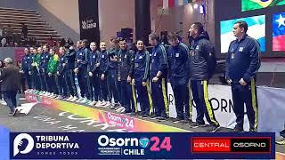 #BRASIL CAMPEÓN DEL #SUDAMERICANO DE #VOLEIBOL #OSORNO 2024