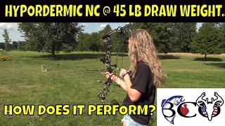 RAGE HYPORDERMIC NC LOW POUNDAGE BALLISTIC GEL TEST!