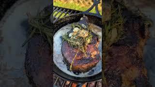 Perfect Ribeye Steak | Over The Fire Cooking by Derek Wolf