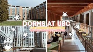 UBC Residence Dorms Tour+ Application Info! @UBC