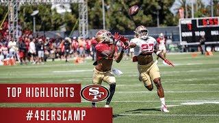 Top Plays from San Francisco 49ers Training Camp So Far.... | San Francisco 49ers