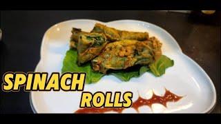 How to make Spinach Crispy Rolls | Ramzan Special Recipe | Simply Scrumptious
