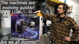 Are Welders Becoming Too High Tech? Jasic Evolve 200 Mig / Tig Welder Review - Pulsed Mig Aluminium