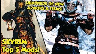 5 New Mods to Completely Transform Skyrim! (Xbox & PC Mods)