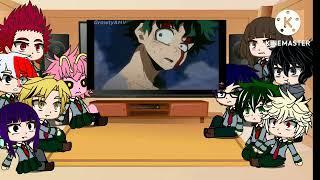 class 1-A react to Izuku's fights (part 1 Izuku vs muscular) read description