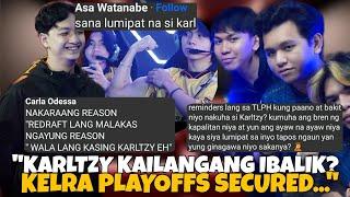 KELRA PLAYOFFS SECURED AGAD! KARLTZY PARIN ANG GAGANA SA TLPH? CHAKNU DI RAW BACKER NI BURNOK?!