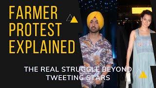 Why are Farmers Protesting | How's Kangana Diljit Twitter Fight Helping their Cause | Right v Wrong