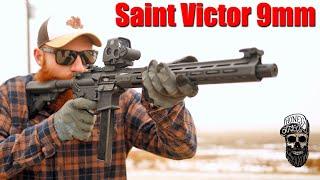 New Springfield Saint Victor 9mm PCC First Shots: Redemption?